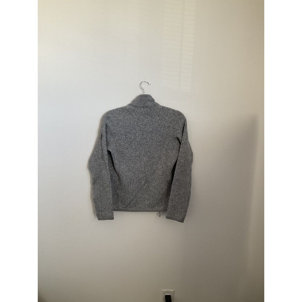 Patagonia Better Sweater Full Zip Fleece Jacket Birch White Gray 25542 Womens S